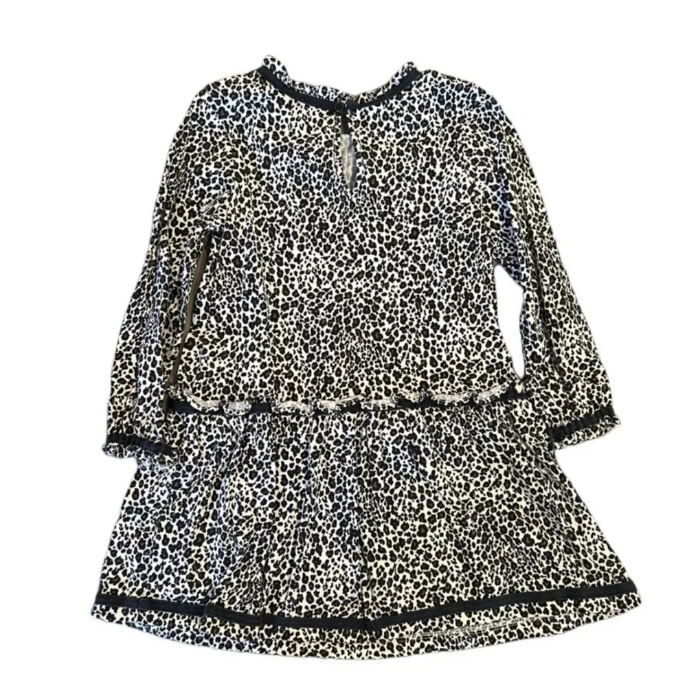 Hanna Andersson Sz 100 (4) Leopard Animal Print Dress